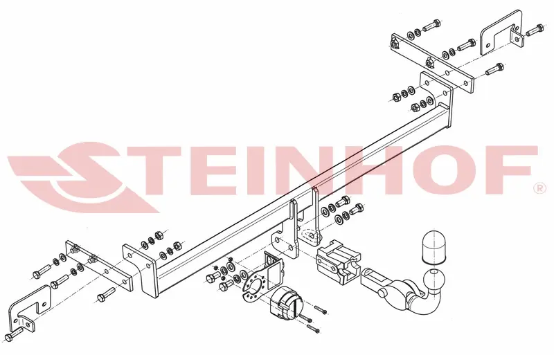 Tilhengerfeste SUZUKI Celerio 5D 2014 - ...