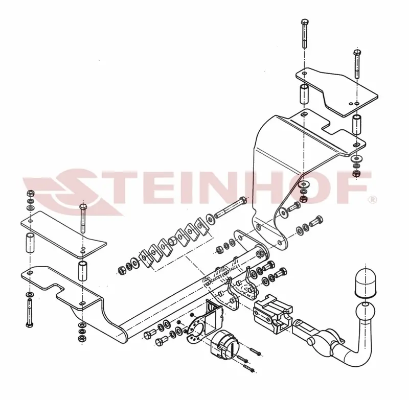 Tilhengerfeste SUZUKI Swift 04/2005 - 09/2010