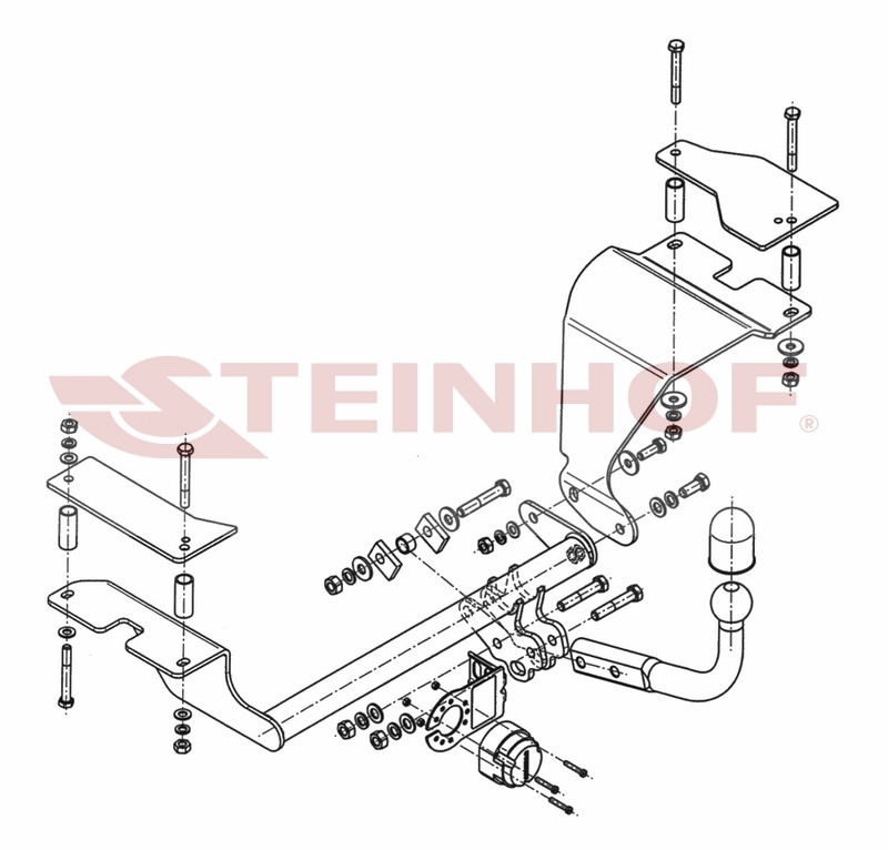 Tilhengerfeste SUZUKI Swift 2005 - 2010 – bilde 2