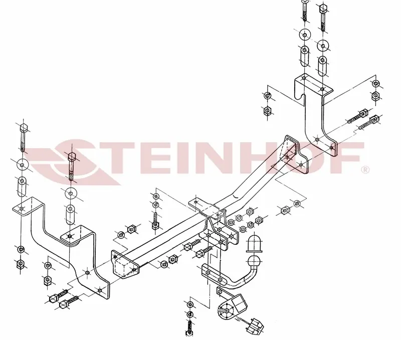 Tilhengerfeste SUZUKI Wagon R+ (2+4WD) 10/2002 - 2008