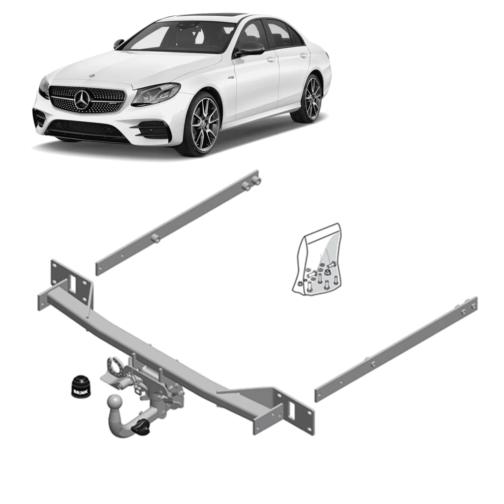 Tilhengerfeste svingbart kulehude, manuel dreiing Mercedes-Benz E (S212) 2009-2016 – bilde 3
