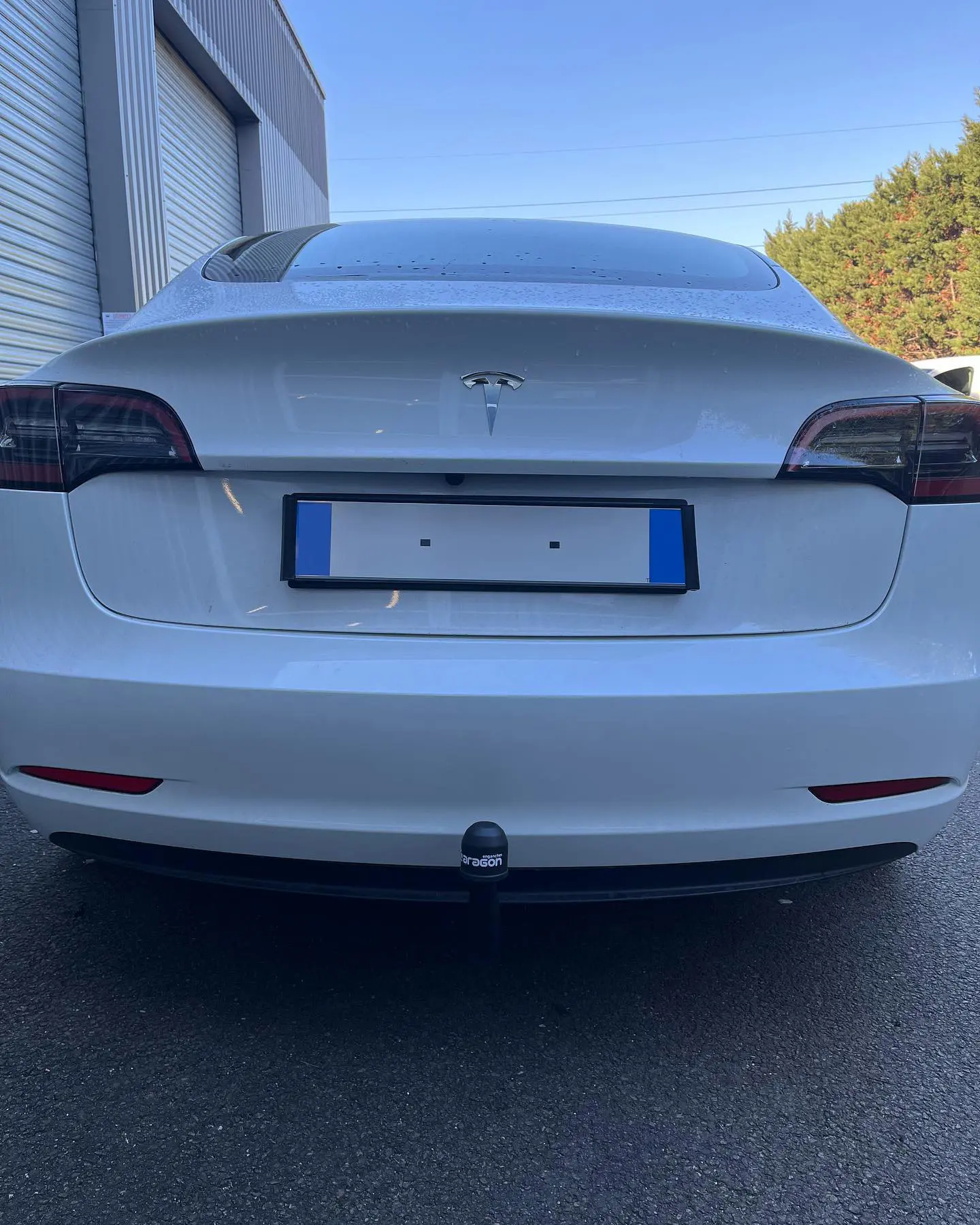 Tilhengerfeste Tesla Model 3 2017 - 2023  | for sykkelstativ og bagasjeboks Image 7