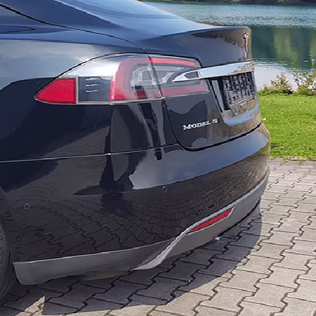 Tilhengerfeste Tesla Model S  | avtagbart - for sykkelstativ og bagasjeboks (med elsett) Image 5