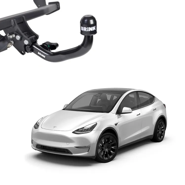 Tilhengerfeste Tesla Model Y 2020 - 2025 | Avtagbart Brink Tow Bar Image 1