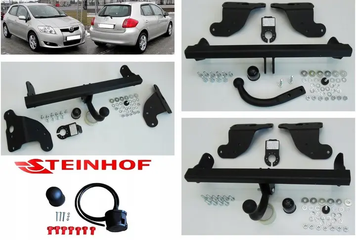 Tilhengerfeste TOYOTA Auris I 3/5D 2007 - 2012