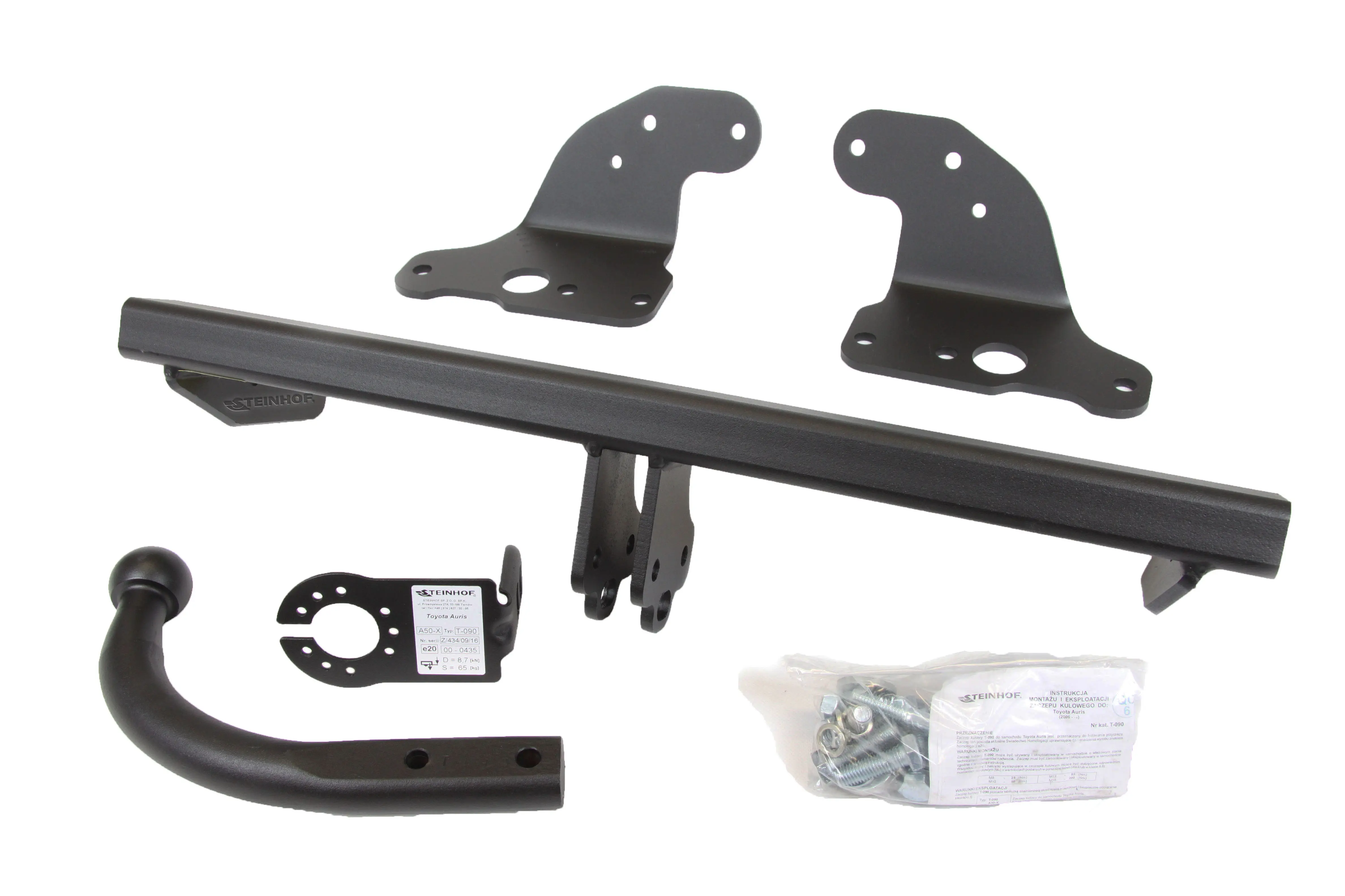 Tilhengerfeste TOYOTA Auris I 3/5D 2007 - 2012 – bilde 2