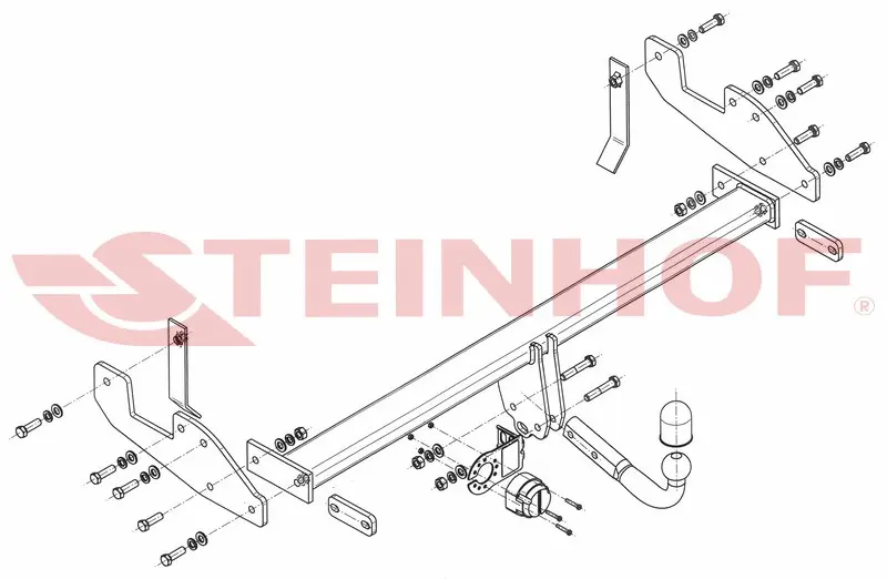 Tilhengerfeste Toyota Hilux VII 2005 - 2011 Image 3