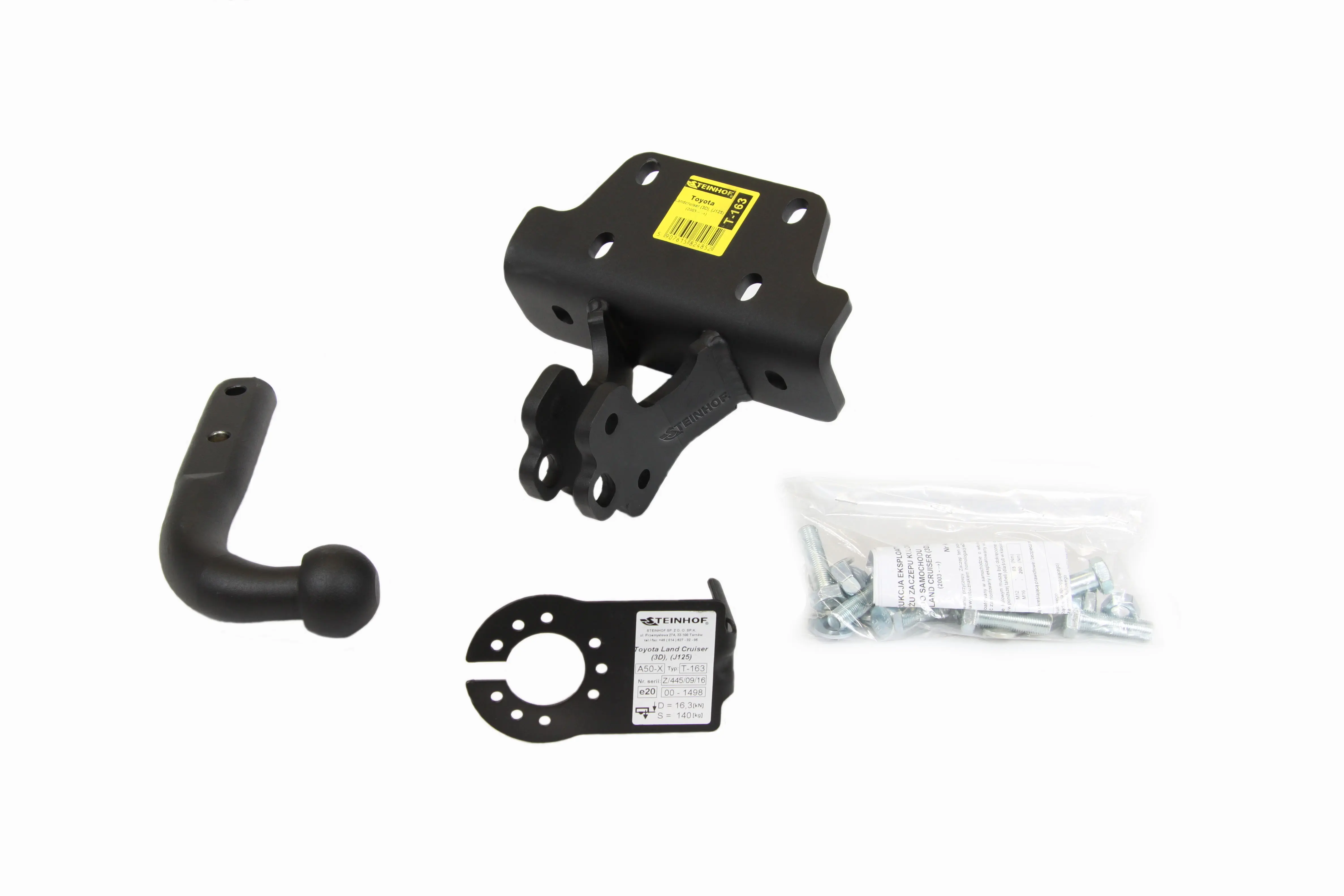 Tilhengerfeste TOYOTA Land Cruiser J125 2003 - 2009 │ For 3-dørs