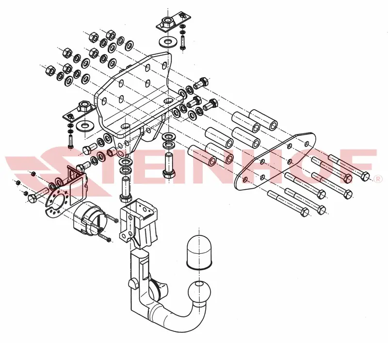 Tilhengerfeste Toyota Land Cruiser J200 2007 - 2017 – bilde 6