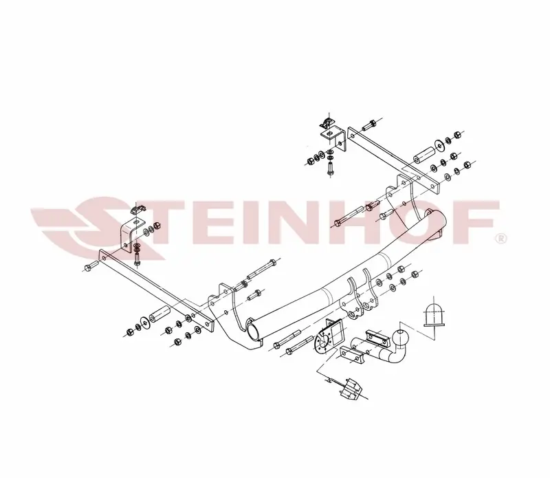 Tilhengerfeste TOYOTA ProAce I (inkl. Long L2) 2013 - 2016 – bilde 2