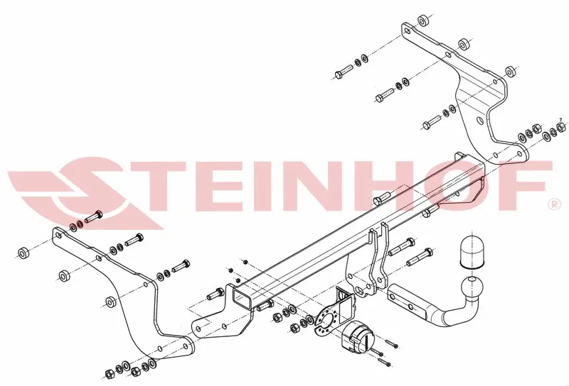 Tilhengerfeste Toyota Urban Cruiser 2008 - 2014 │ 2WD – bilde 2