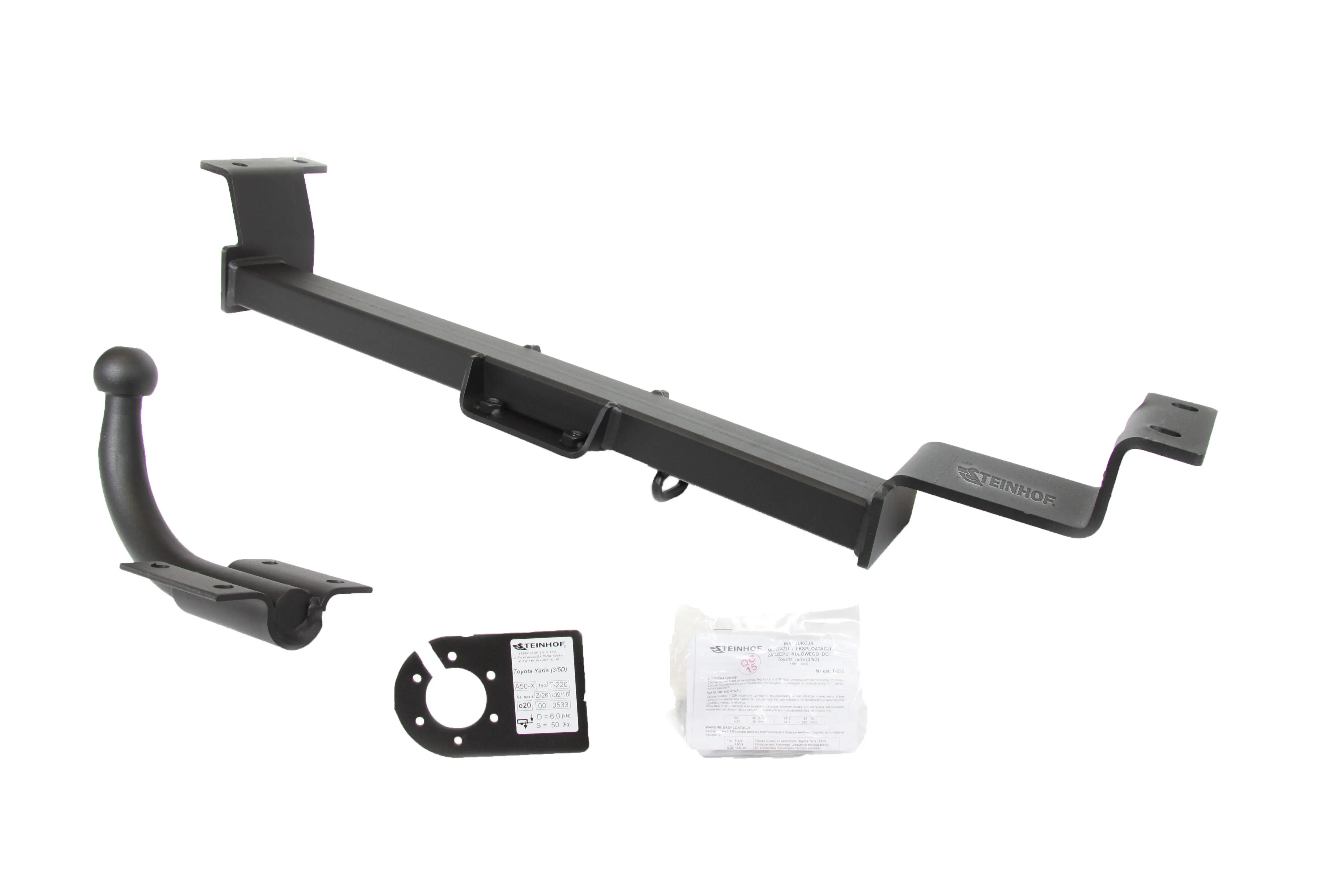 Tilhengerfeste TOYOTA Yaris 3/5D 1999 - 2005