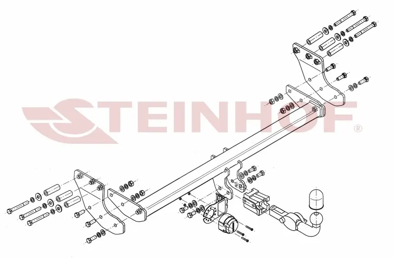Tilhengerfeste VOLVO XC 90 2003 - 2015 – bilde 5