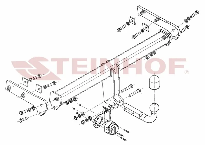 Tilhengerfeste Volvo XC70 II 2011 - 2016 – bilde 3