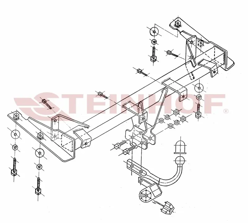 Tilhengerfeste VW Caddy IV (inkl. Maxi) 2015 - 2020 Image 3