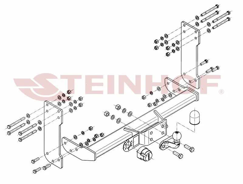 Tilhengerfeste VW Crafter I 2006 - 2016 │ double wheels – bilde 2