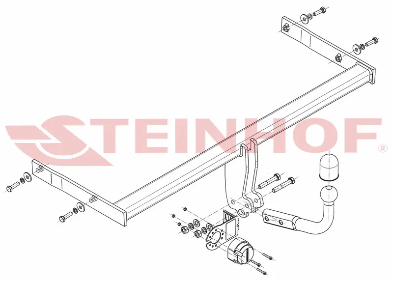 Tilhengerfeste VW Golf Sportsvan 2014 - 2020 – bilde 2