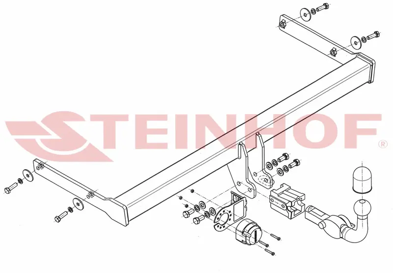 Tilhengerfeste VW Golf VI 2008 - 2014 – bilde 5