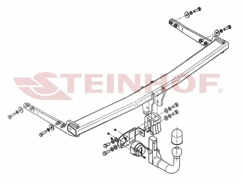 Tilhengerfeste VW Golf VII 2012 - 2020 – bilde 6
