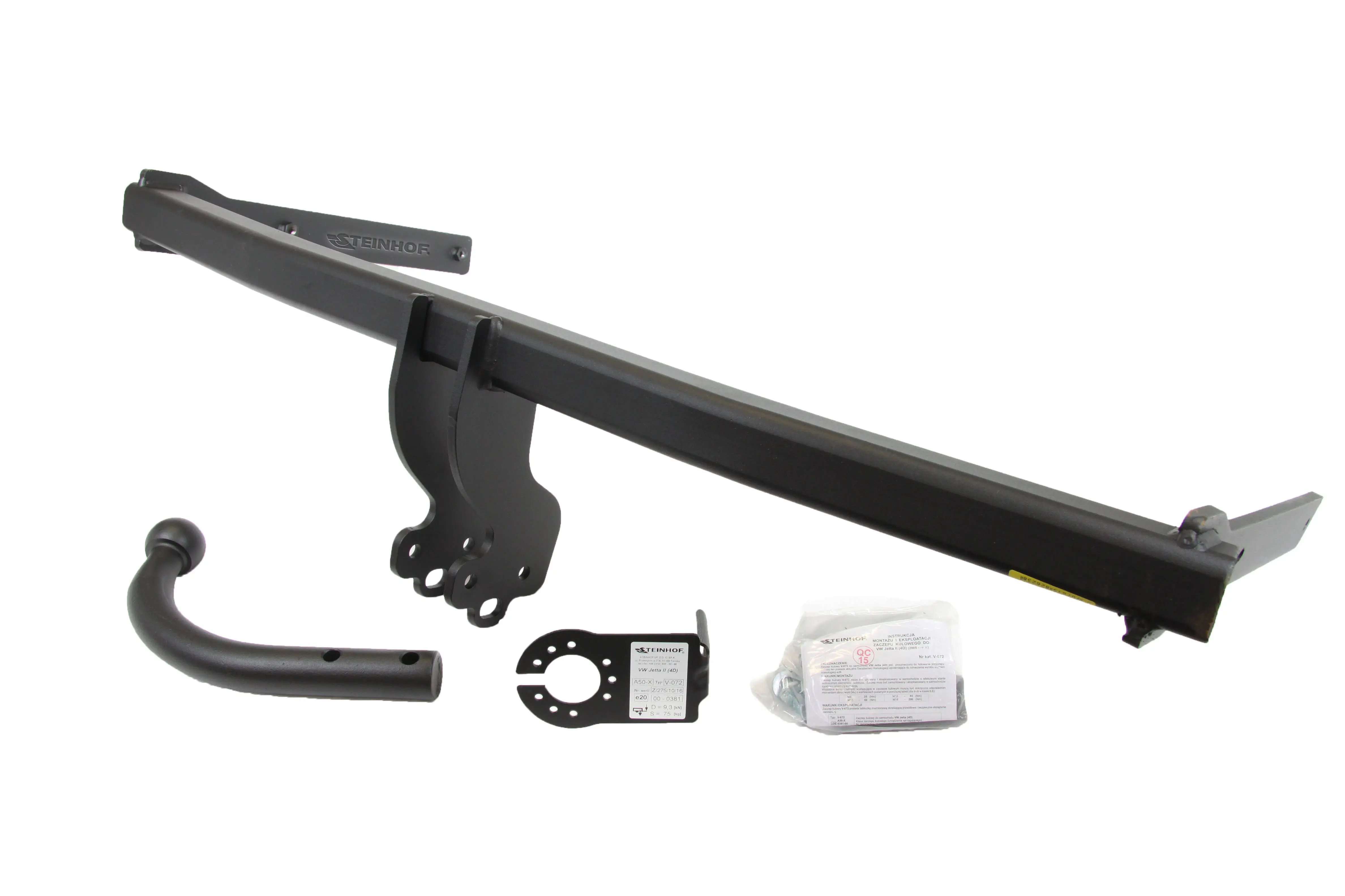 Tilhengerfeste VW Jetta V 4D 2005 - 12/2010