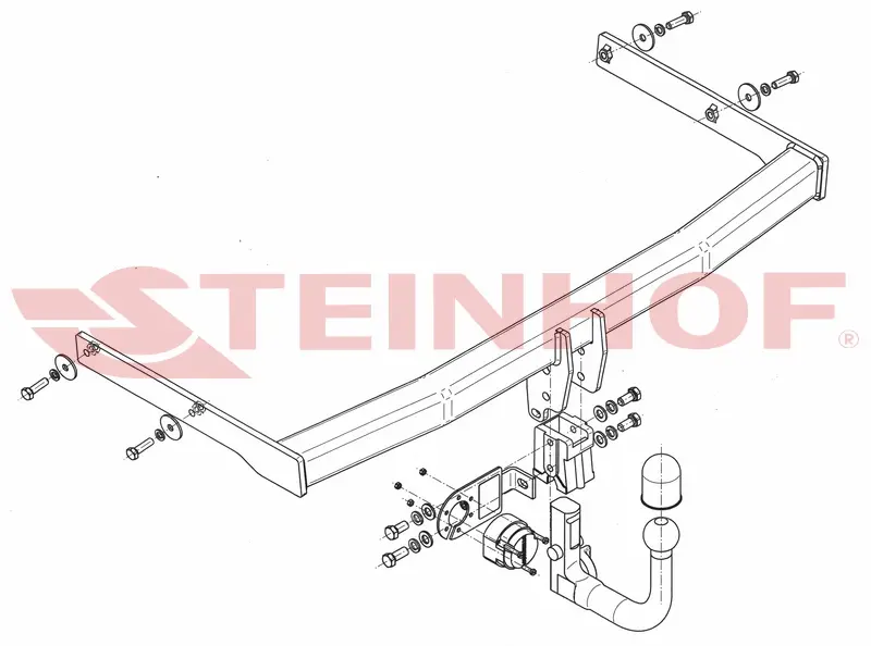Tilhengerfeste VW Touran  I 2003 - 2015 – bilde 7
