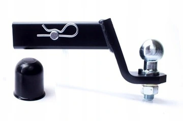 Tilhengerkobling for firkantopptak USA | Hengerfestedropp - 30 mm Image 2