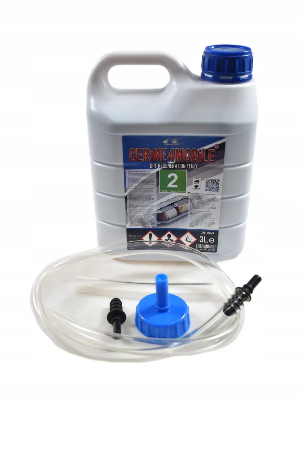 Tilsetning drivstoff FAP DPF EOLYS DPX 176 Citroen / Peugeot/ Mazda / Ford / Volvo │ Fuel Additive Green - 3L Image 2