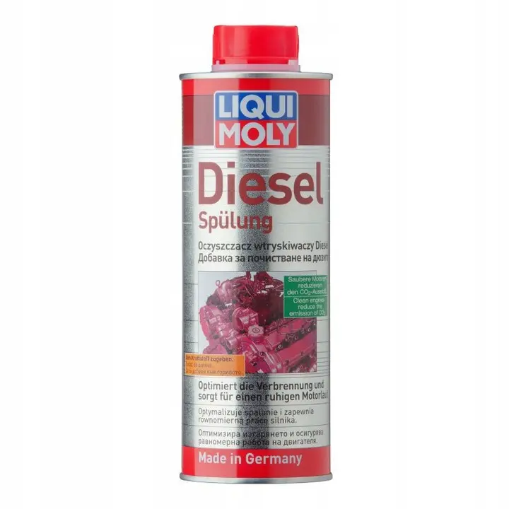 Tilsetning drivstoff Liqui Moly Super Diesel Additiv Spulung - 500ml