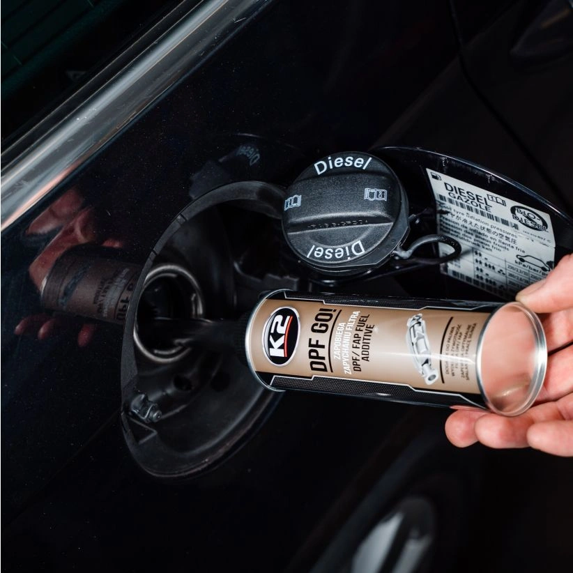 Tilsett dieselpartikkelfilterbeskyttelse K2 DPF GO! │ Fuel Additive Diesel DPF FAP Protector - 250ml – bilde 5