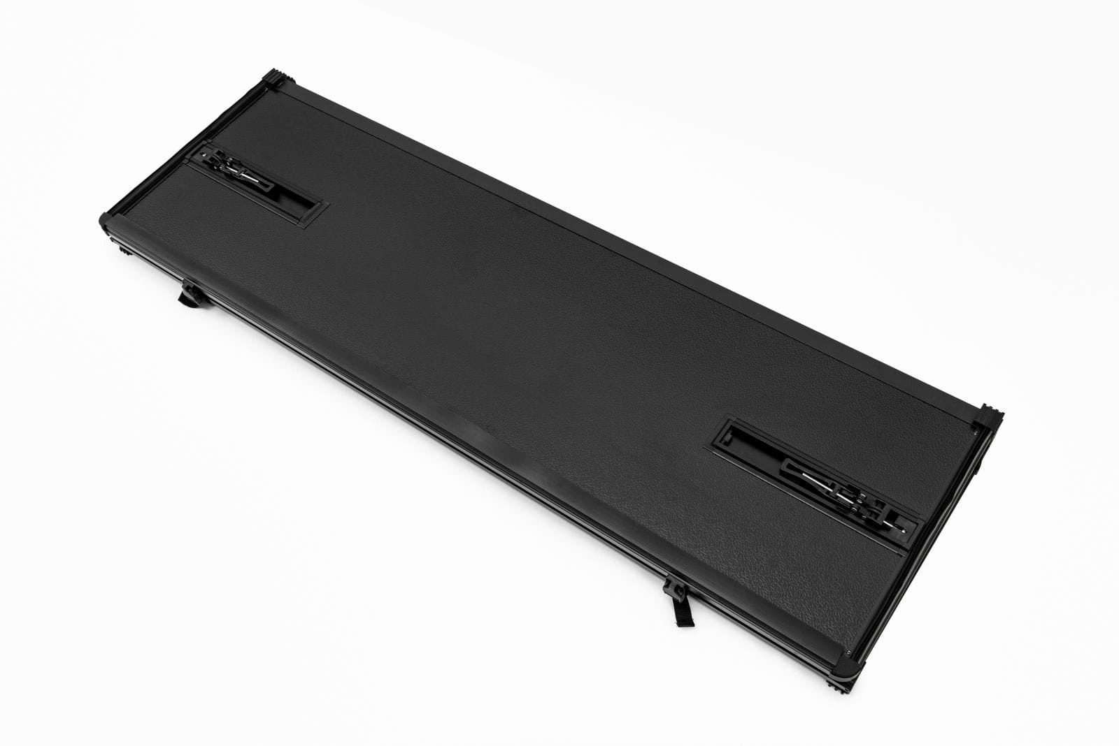 Toplokk Nissan Navara  IV 2015 - 2022 │ Double Cab Hardt tredelt lokk med LED  for lasteplanet - Cover Black – bilde 6