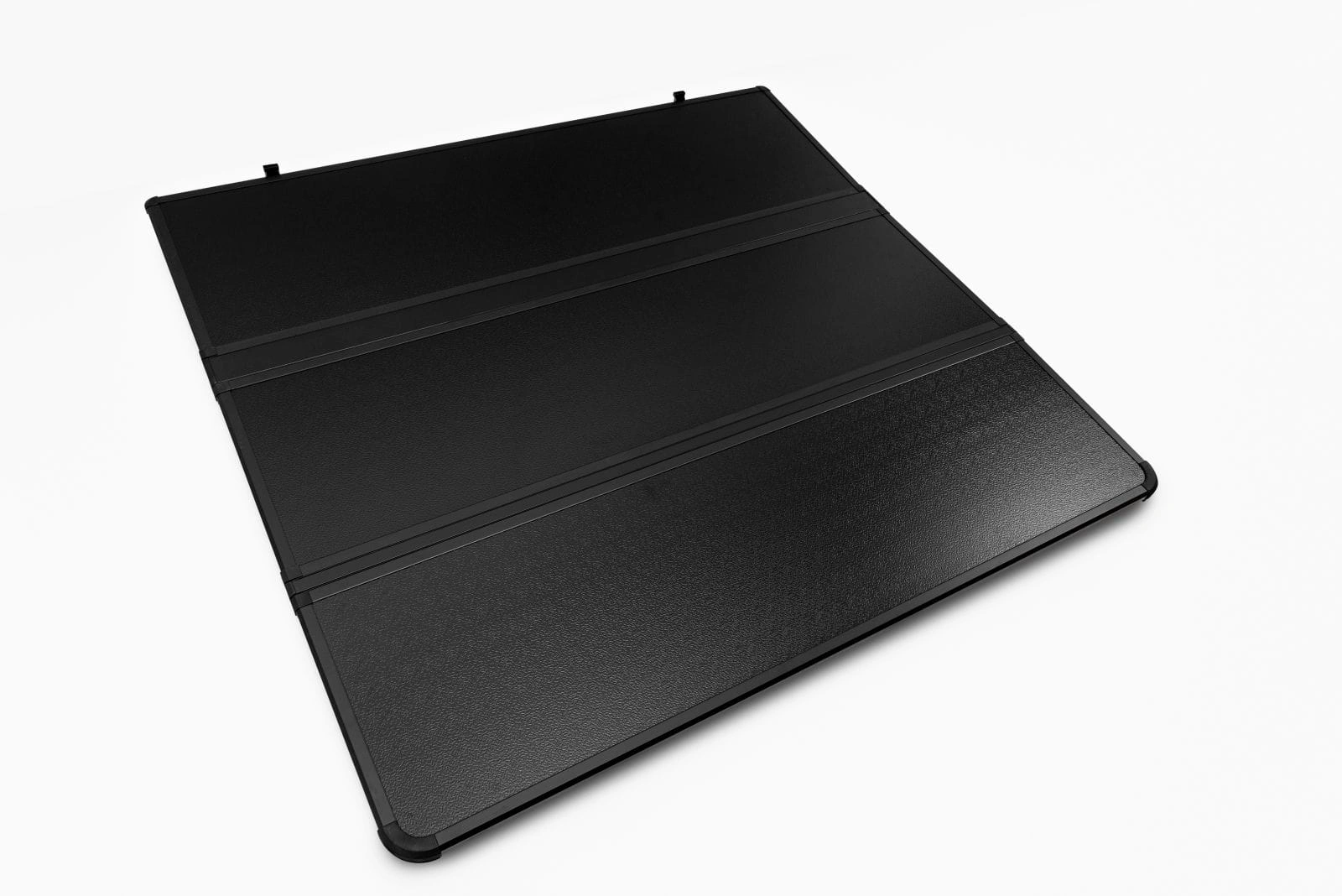 Toplokk Nissan Navara  IV 2015 - 2022 │ Double Cab Hardt tredelt lokk med LED  for lasteplanet - Cover Black – bilde 9