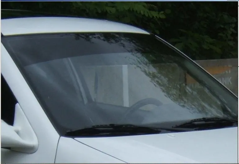 Topstripe Sunvisor Reflex Glare Strip | Solbeskyttelsesfilm for frontrute - Black – bilde 6