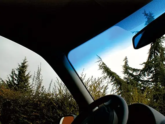Topstripe Sunvisor Reflex Glare Strip | Solbeskyttelsesfilm for frontrute - Blue Image 4