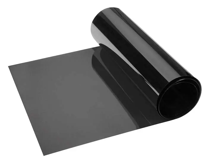 Topstripe Sunvisor Reflex Glare Strip | Solbeskyttelsesfilm for frontrute - Deep Black Image 3