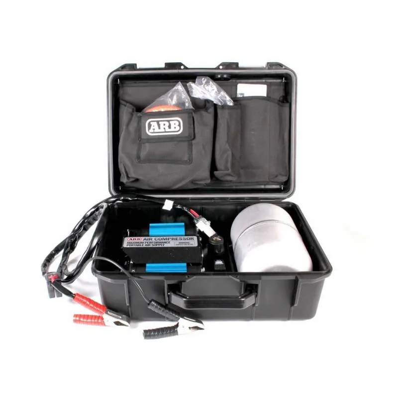 Tosylindret portabel High Output ARB 12 V kompressor med tank – bilde 2