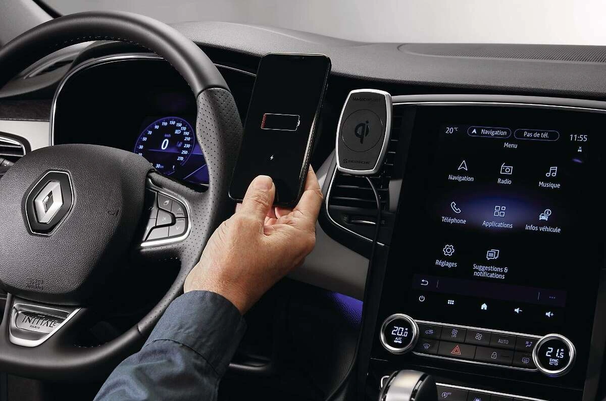 Trådløs magnetlader Renault │ Genuine® Luftdysefeste