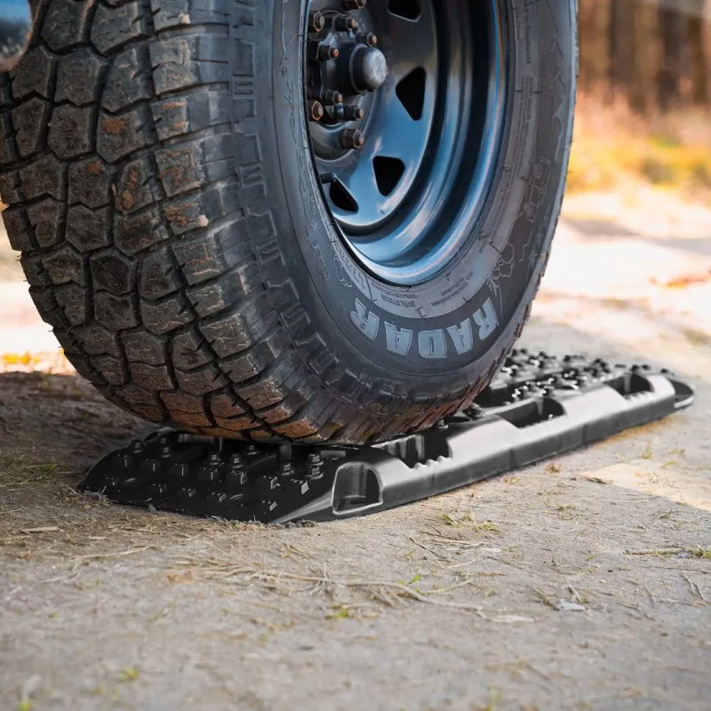 Traksjonsplater Barracuda svart │ sett med 2 - til sand, gjørme og snø – bilde 5