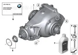 Transmisjonsolje 75W-90 BMW OSP │ Differential Oil Synthetic - 1L Image 4