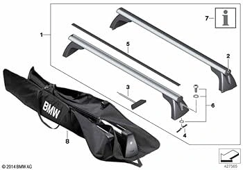Transportbag for takstativ BMW │ Genuine® Roof Rack Bag – bilde 3