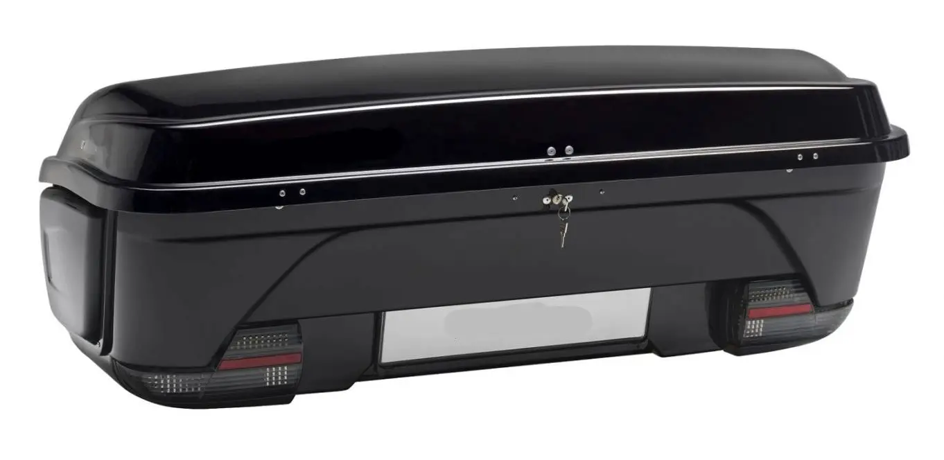 Transportboks for hengerfeste Back Box Carrier Black Edition Image 4