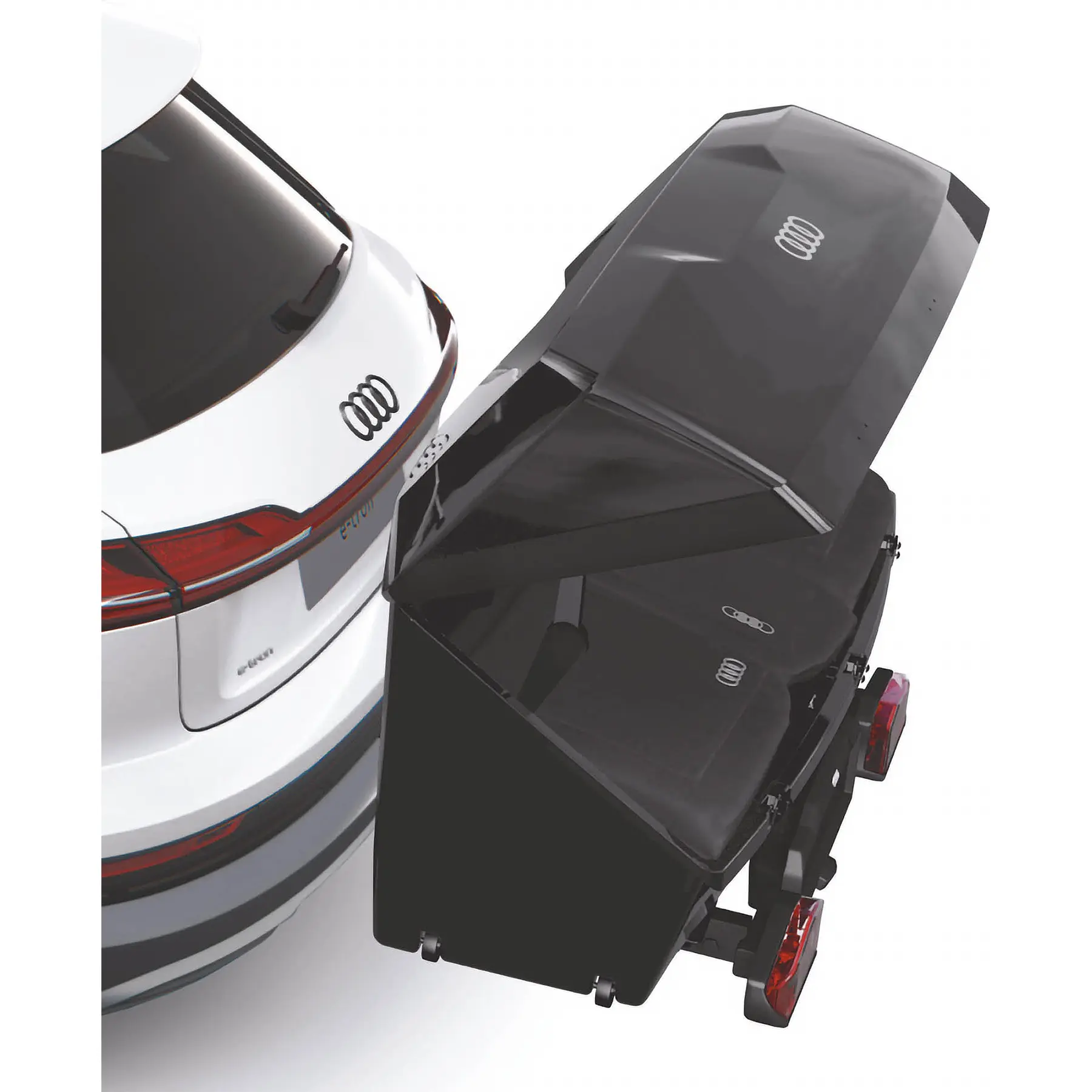 Transportboks for hengerfeste OEM Audi Black Edition
