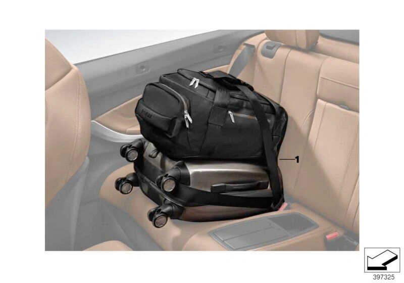 Travel Set BMW │ Genuine® Trolley & Bag Set – bilde 3
