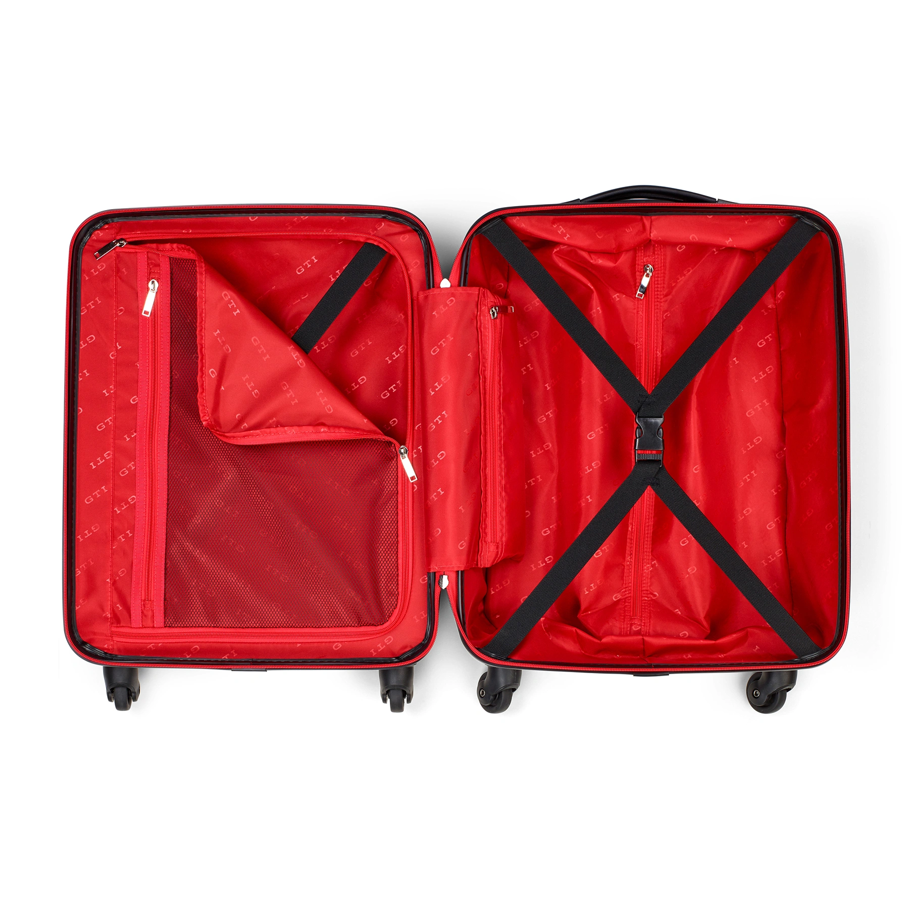 Trillekoffert Volkswagen GTI Design Black Edition │ Genuine® Trolley Suitcase Image 2