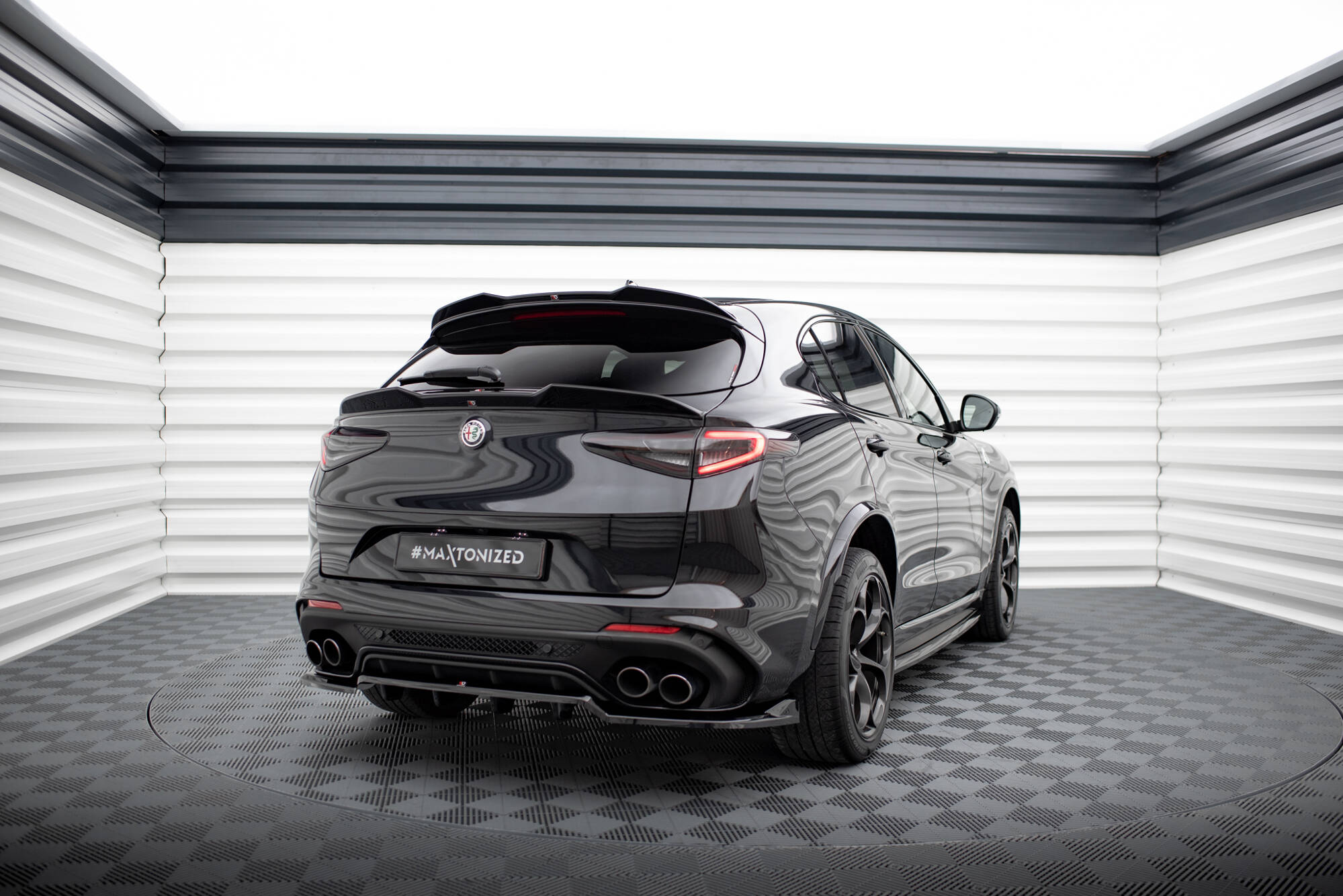 Tuningkit Alfa Romeo Stelvio Quadrifoglio I 2016 - 2020 | Sport Eksteriør Styling-sett – bilde 10
