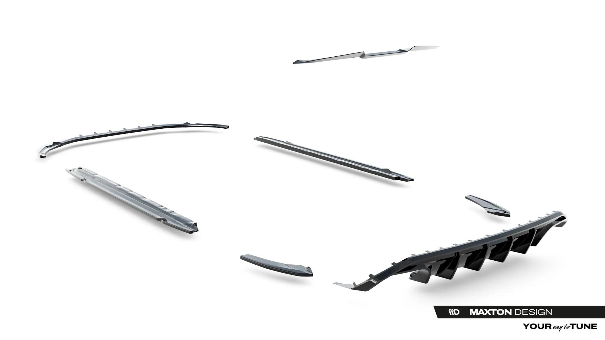 Tuningkit Audi A3 S Sportback (8Y) 2020 - 2024 | Glossy Black Edition – bilde 12