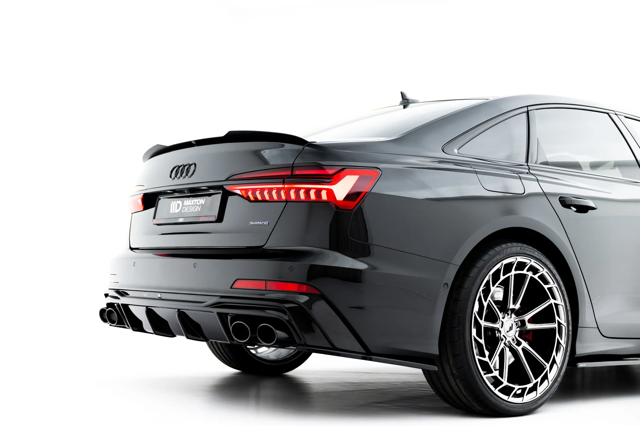 Tuningkit Audi A6 C8 S-Line 2018 - 2025 / S6 (C8) 2019 - 2025 | Glossy Black Edition – bilde 14