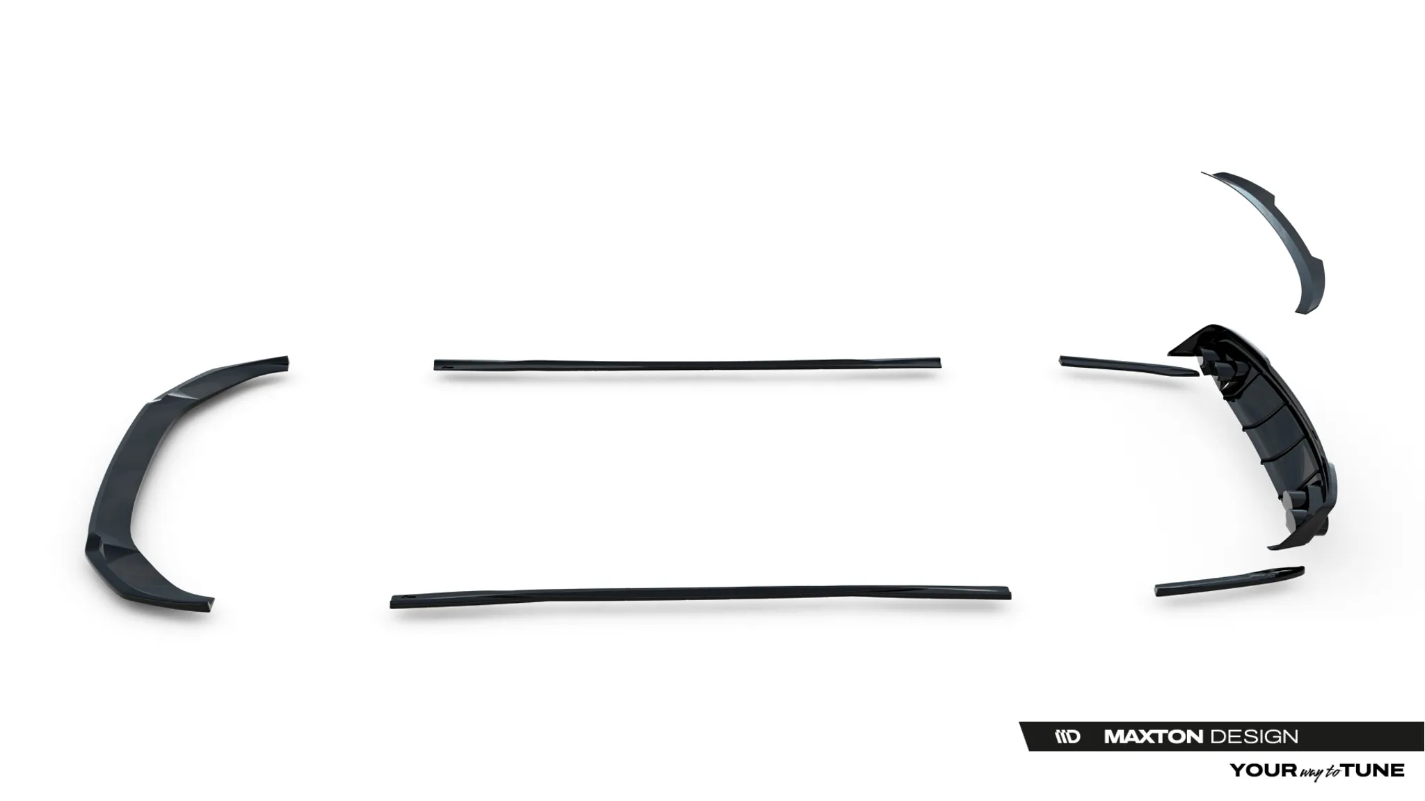Tuningkit Audi A6 C8 S-Line 2018 - 2025 / S6 (C8) 2019 - 2025 | Glossy Black Edition – bilde 23