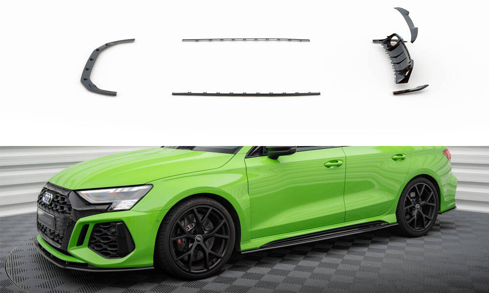 Tuningkit Audi RS3 (8Y) 2021 - 2024 | Sport Eksteriør Styling-sett