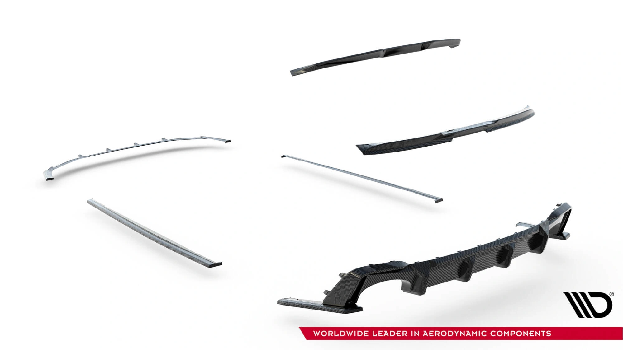 Tuningkit Audi RS6 C8 2019 - 2023 | Prepreg Carbon Sport Eksteriør Styling-sett Image 22