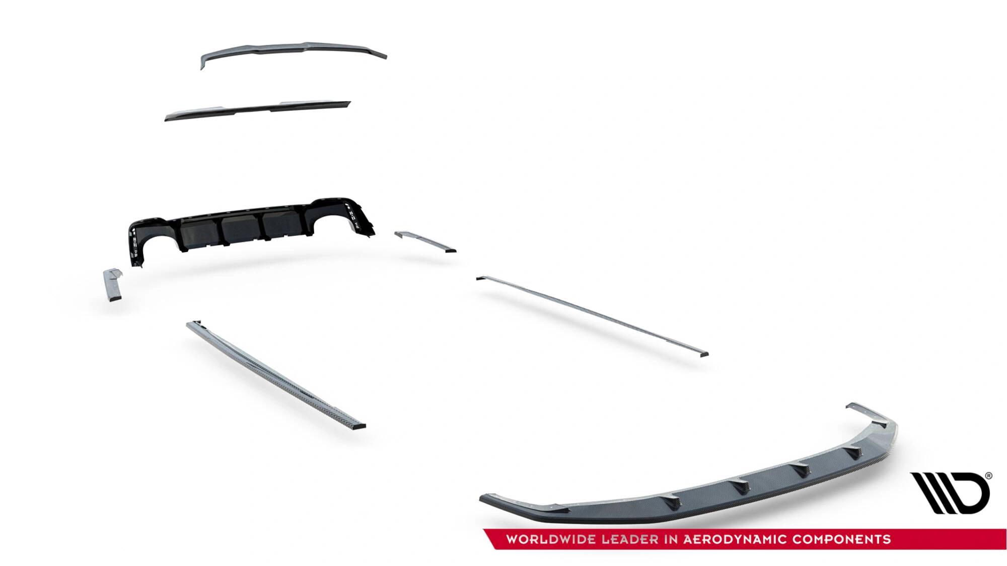 Tuningkit Audi RS6 C8 2019 - 2023 | Prepreg Carbon Sport Eksteriør Styling-sett Image 24